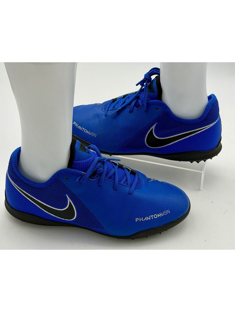 NIKE Size 6Y PHANTOM VSN ACADEMY IC - RACER /BLUE Free Shipping